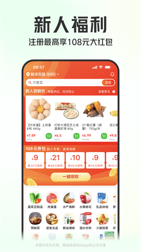 叮咚买菜app官网版下载_叮咚买菜v10.4.0官网版
