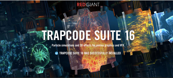Red Giant Trapcode Suite注册码