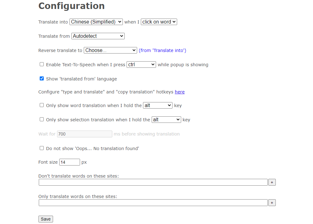 Click to translate插件(code translate插件)