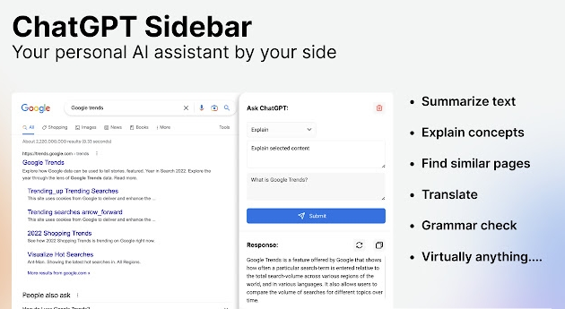 GPT Sidebar(GPT扩展程序)下载-GPT Sidebar(GPT扩展程序)免费版下载v1.0.12