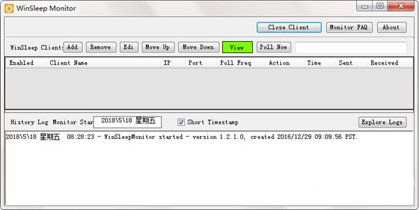 WinSleep Monitor(电脑远程监控软件)下载-WinSleep Monitor(电脑远程监控软件)免费版下载1.2.1.2